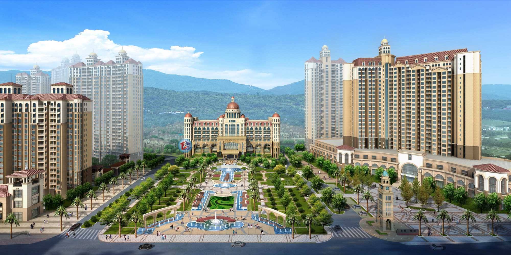 惠州龍光城特邀大業園林共創高顏值綠化養護